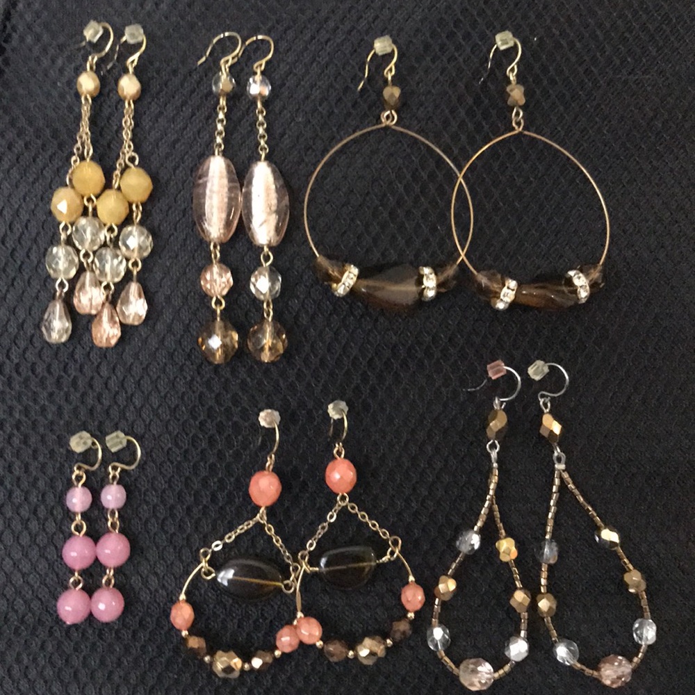 6 pairs of earrings set2